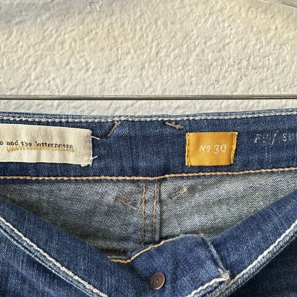 Pilcro and The Letterpress Jeans SUPERCRIPT jeans size 30 - Picture 5 of 8